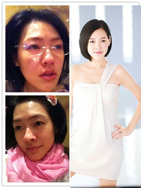Hong Kong and Chinese Actresses Without Makeup (16 pics)