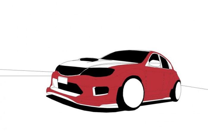 How to Draw Subaru Impreza (11 pics)