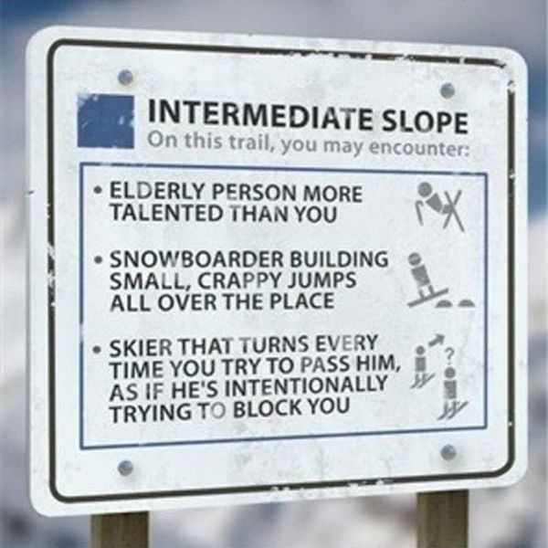 Ski Slope Skill Levels (4 pics)