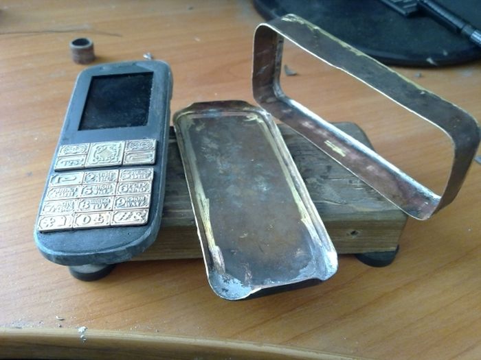 Brass and Copper Phone (75 pics)