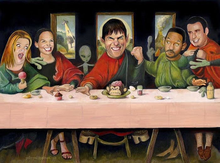 Pop Culture Parodies Of "The Last Supper" (54 pics)