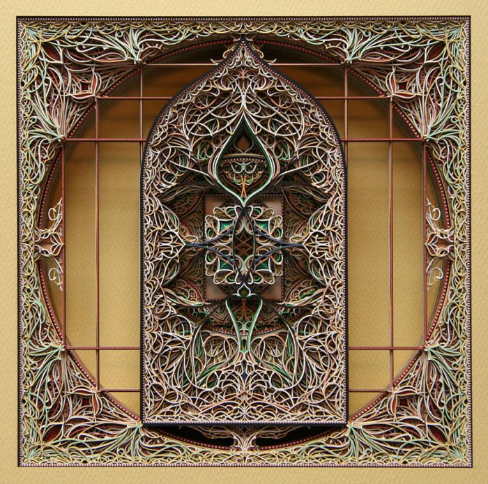 Laser Cut Paper Art (8 pics)