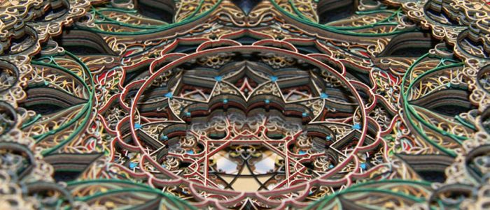 Laser Cut Paper Art (8 pics)