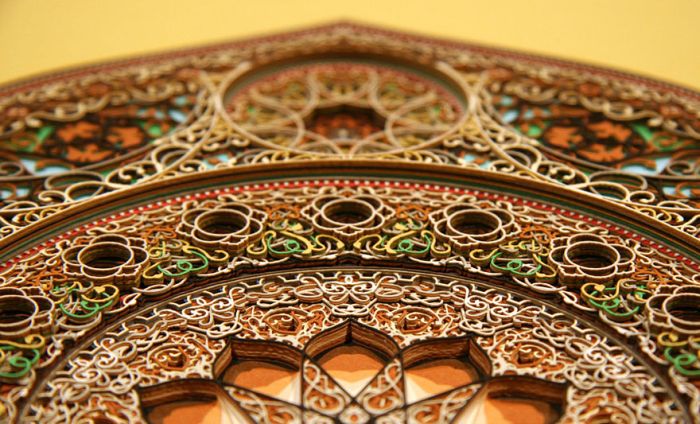 Laser Cut Paper Art (8 pics)