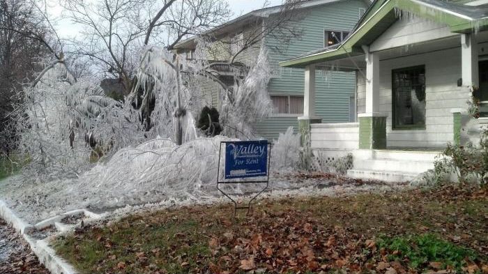 What Happens if You Use Lawn Sprinkler in Winter (3 pics)