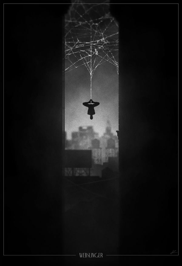 Superhero Noir Posters (10 pics)