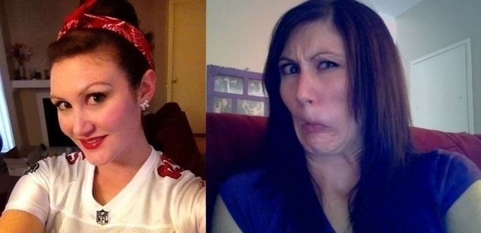 Pretty Girls Ugly Faces. Part 2 (50 pics)