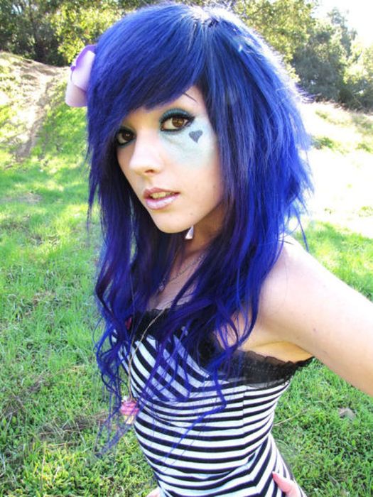 Cute Emo Girls. Part 2 (58 pics)