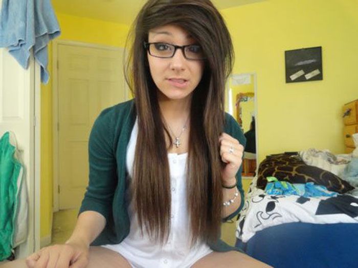 Cute Emo Girls. Part 2 (58 pics)