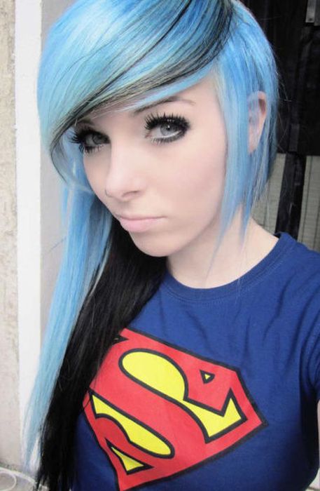 Cute Emo Girls. Part 2 (58 pics)