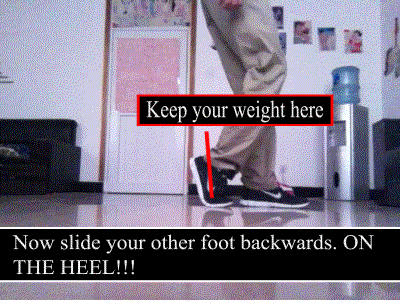 How to Learn to Moonwalk (7 gifs)