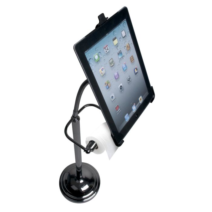 iPad Stand for Your Bathroom (5 pics)