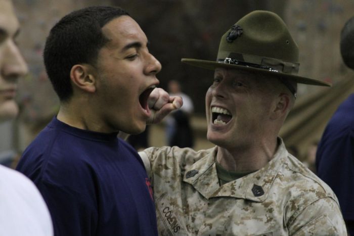 Marine Drill Instructors' Screaming Faces (24 pics)