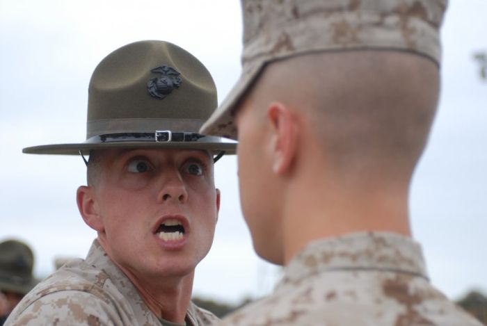 Marine Drill Instructors' Screaming Faces (24 pics)