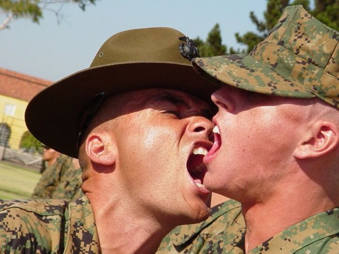 Marine Drill Instructors' Screaming Faces (24 pics)