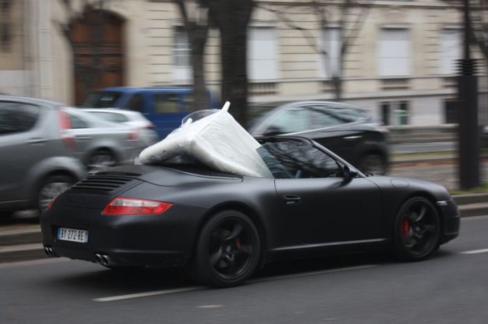 Another Use of Porsche 997 Carrera S Convertible (4 pics)