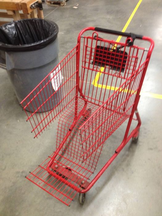 Shopping Cart Throne (11 pics)