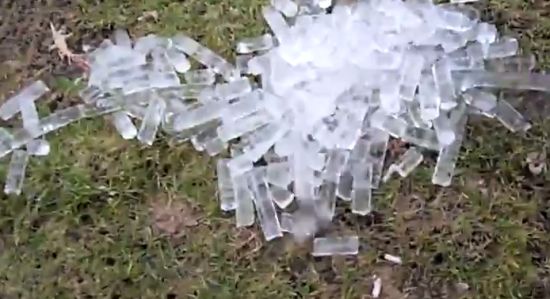 Amazing Hand-Made Ice Machine