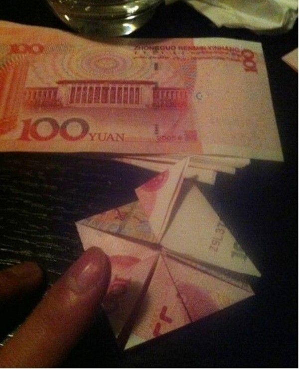 Money Origami (7 pics)