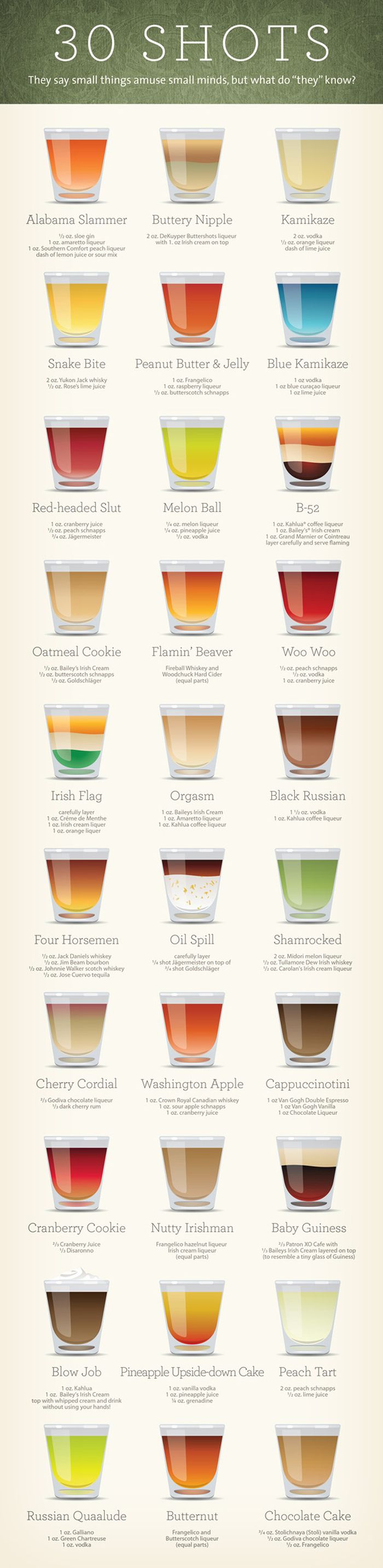 30 Shots Infographic (infographic)