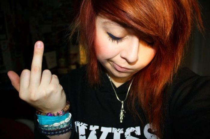 Show Your Middle Finger (40 pics)