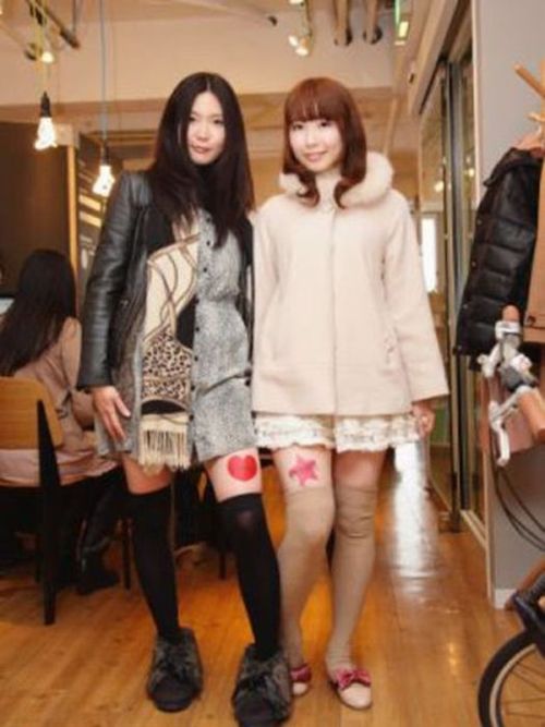 Japanese Girls' Legs as a Branding Platform (11 pics)