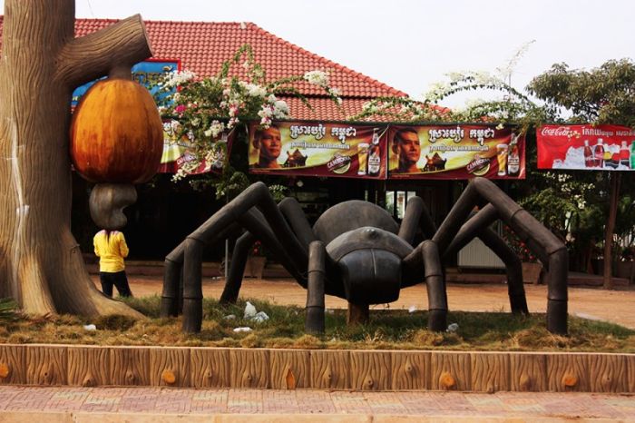 Cambodian Fried Spiders (16 pics)