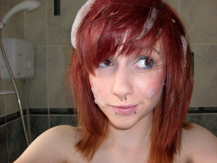 slut Young redhead