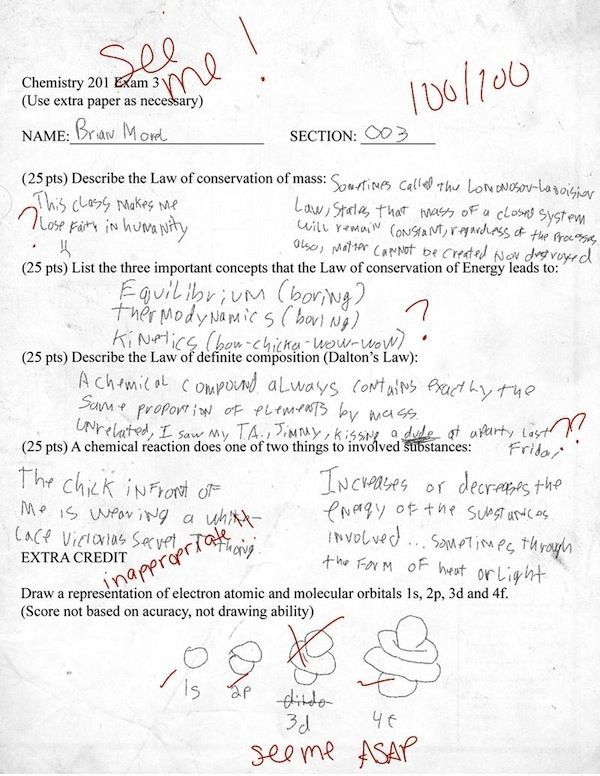 Funny Exam Answers. Part 7 (36 pics)