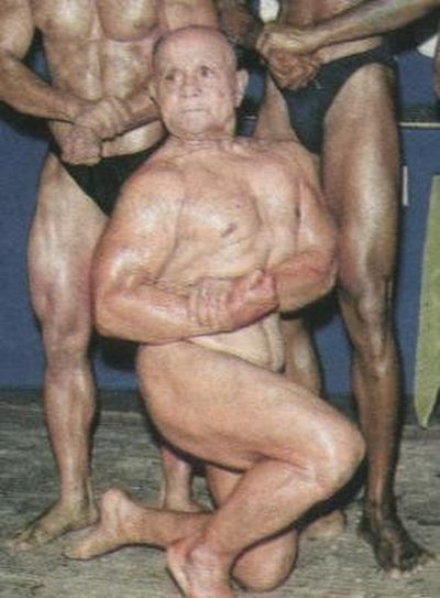 Monohar Aich, Mr. Universe 1952 (7 pics)