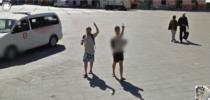 Interesting and Funny Google Street View Images. Part 2 (50 pics)