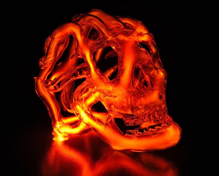 Neon Skulls Lights (9 pics)
