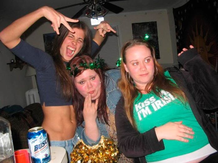Drunken St Patricks Day Girls 69 Pics