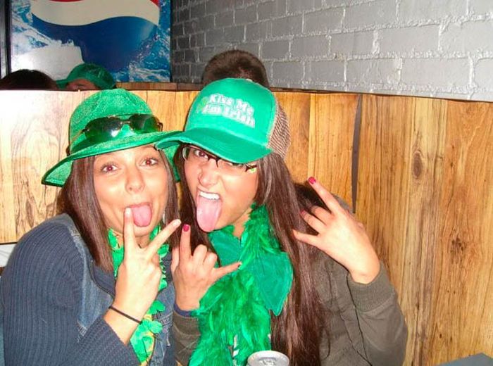 Drunken St Patricks Day Girls 69 Pics