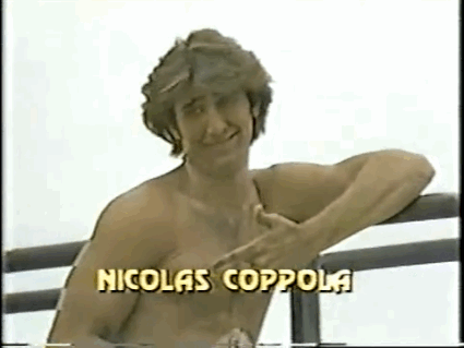 Young Nicolas Cage (24 gifs)