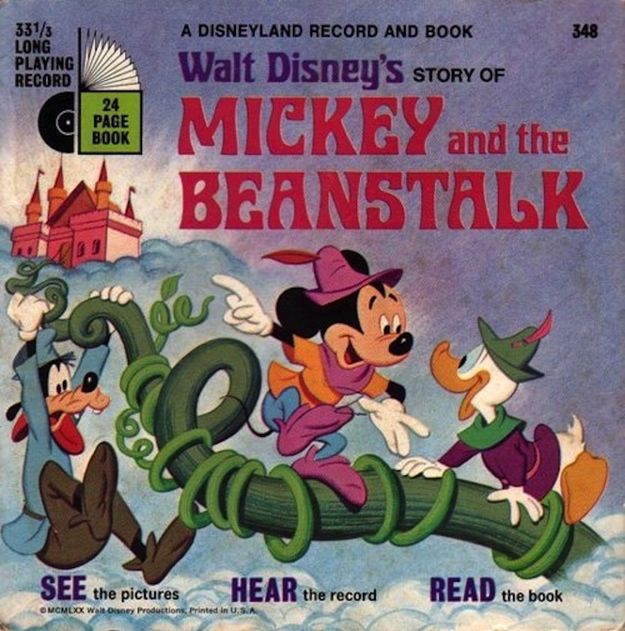Forgotten Walt Disney Read-Along Book And Records (26 pics)