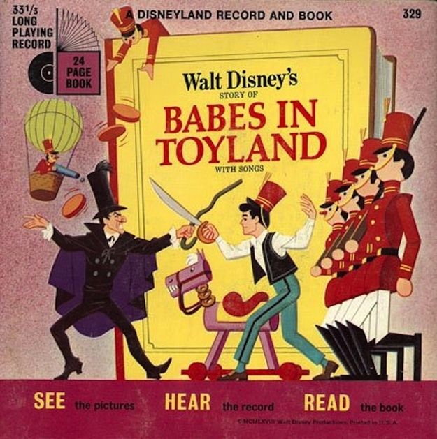 Forgotten Walt Disney Read-Along Book And Records (26 pics)