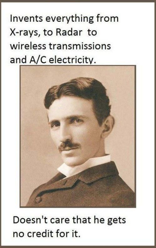 Facts about Nikola Tesla (6 pics)