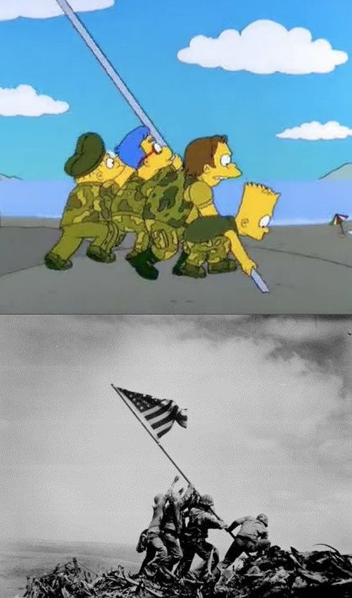 The Simpsons vs Real Life (12 pics)