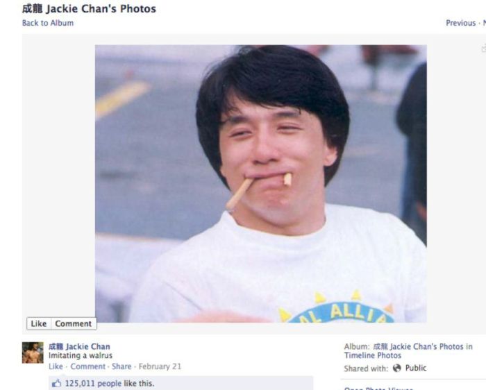 Jackie Chan’s Photos on His Facebook (31 pics)