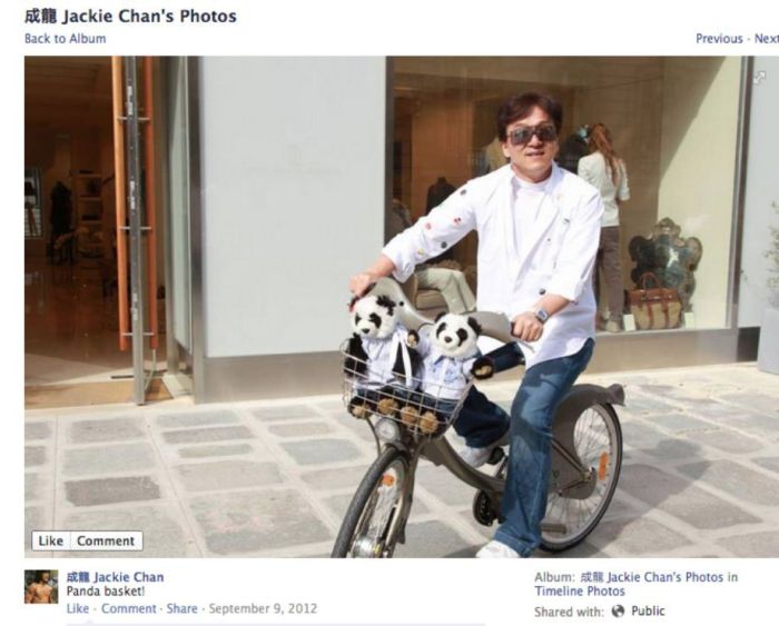 Jackie Chan’s Photos on His Facebook (31 pics)