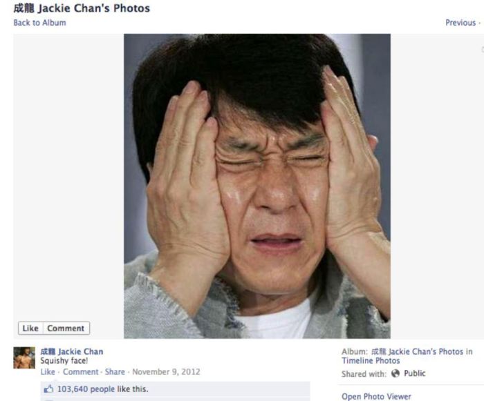 Jackie Chan’s Photos on His Facebook (31 pics)