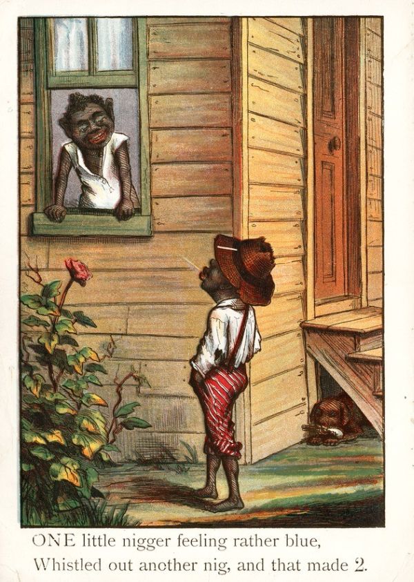 Racist Book from the 19th Century (7 pics)