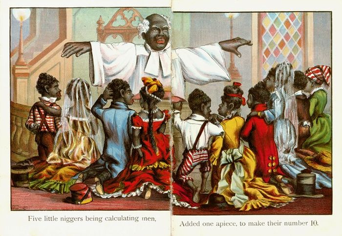Racist Book from the 19th Century (7 pics)