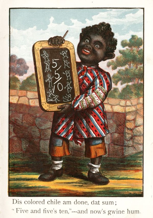 Racist Book from the 19th Century (7 pics)