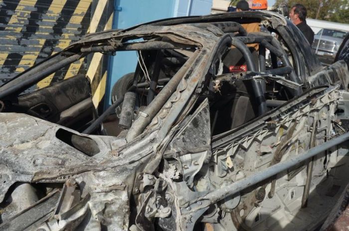 Car after a Terrible Crash (33 pics + video)