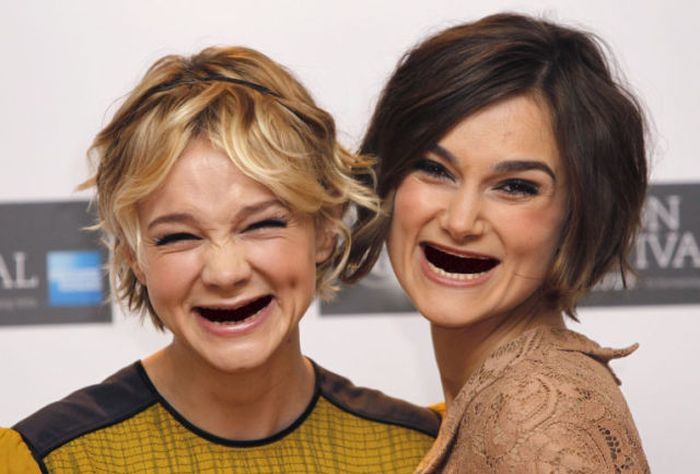 Actresses without Teeth (41 pics)
