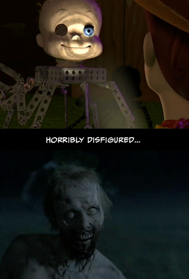 The Walking Dead vs Toy Story (40 pics)