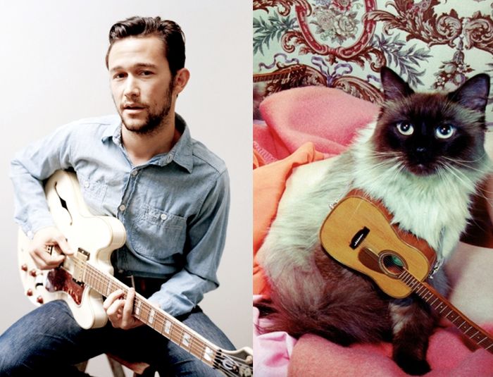 Hot Men And Their Feline Counterparts (67 pics)