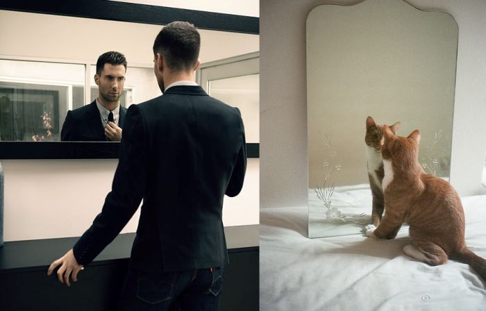 Hot Men And Their Feline Counterparts (67 pics)